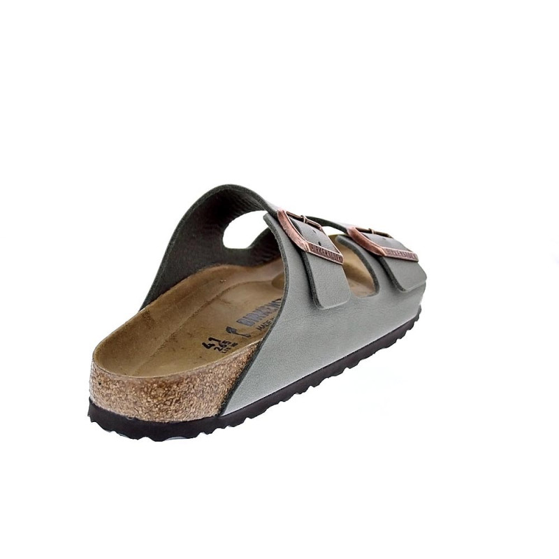 Sandalias Birkenstock zapatos Hombre modelo Arizona Gris 