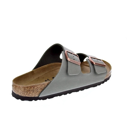 Sandalias Birkenstock zapatos Hombre modelo Arizona Gris 