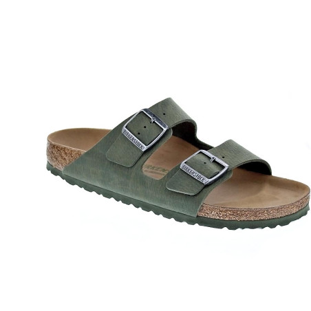 Sandalias Birkenstock zapatos Hombre modelo Arizona Gris 