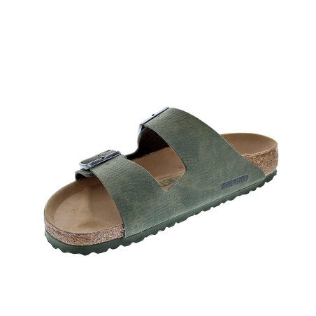 Sandalias Birkenstock zapatos Hombre modelo Arizona Gris 