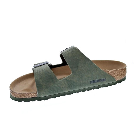 Sandalias Birkenstock zapatos Hombre modelo Arizona Gris 