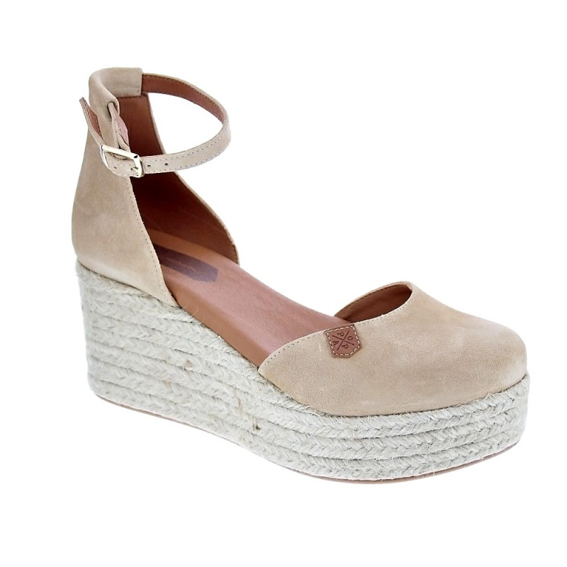 Alpargatas Popa zapatos Mujer modelo Cantalar Beige 