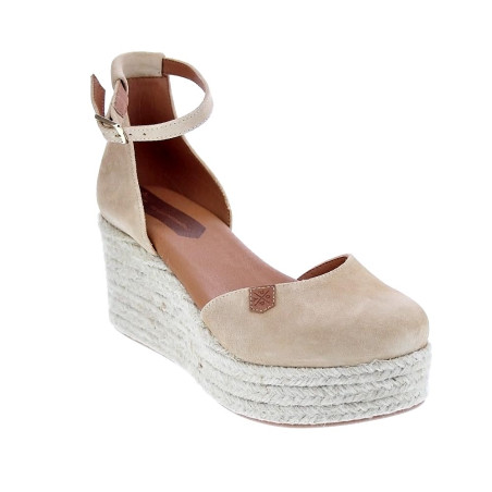 Alpargatas Popa zapatos Mujer modelo Cantalar Beige 