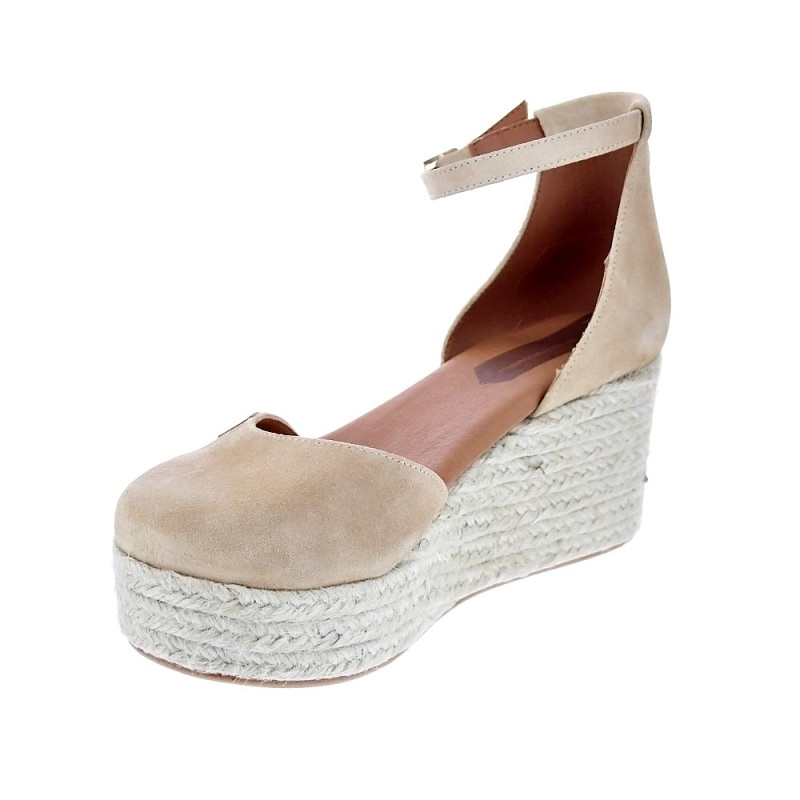Alpargatas Popa zapatos Mujer modelo Cantalar Beige 