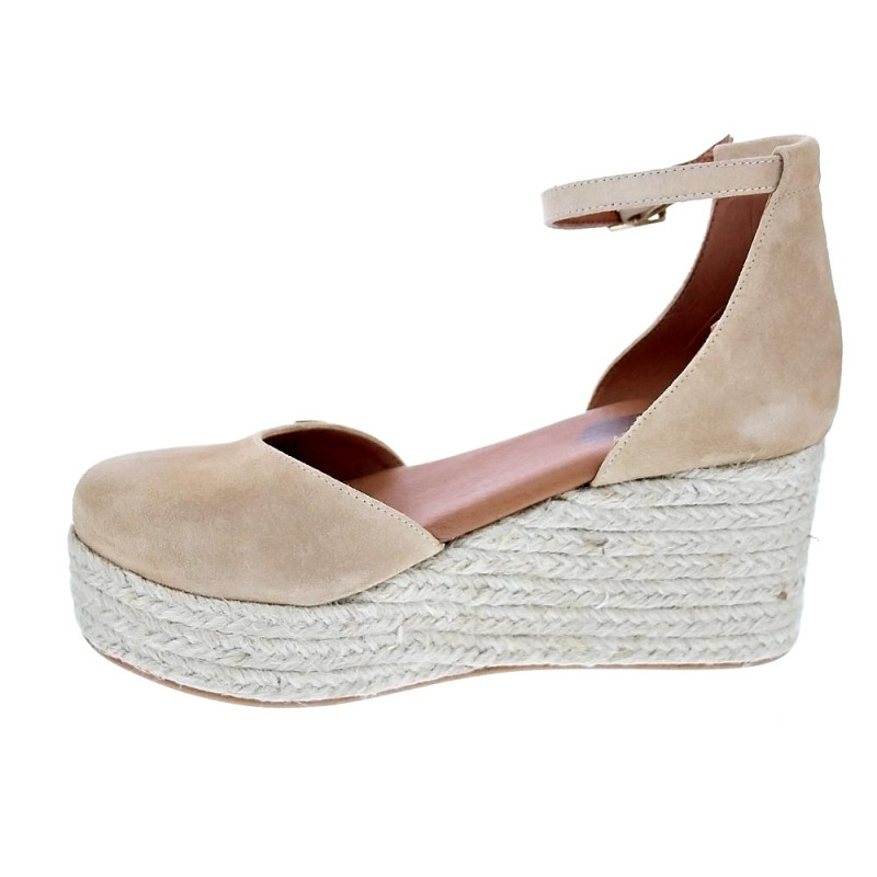 Alpargatas Popa zapatos Mujer modelo Cantalar Beige 