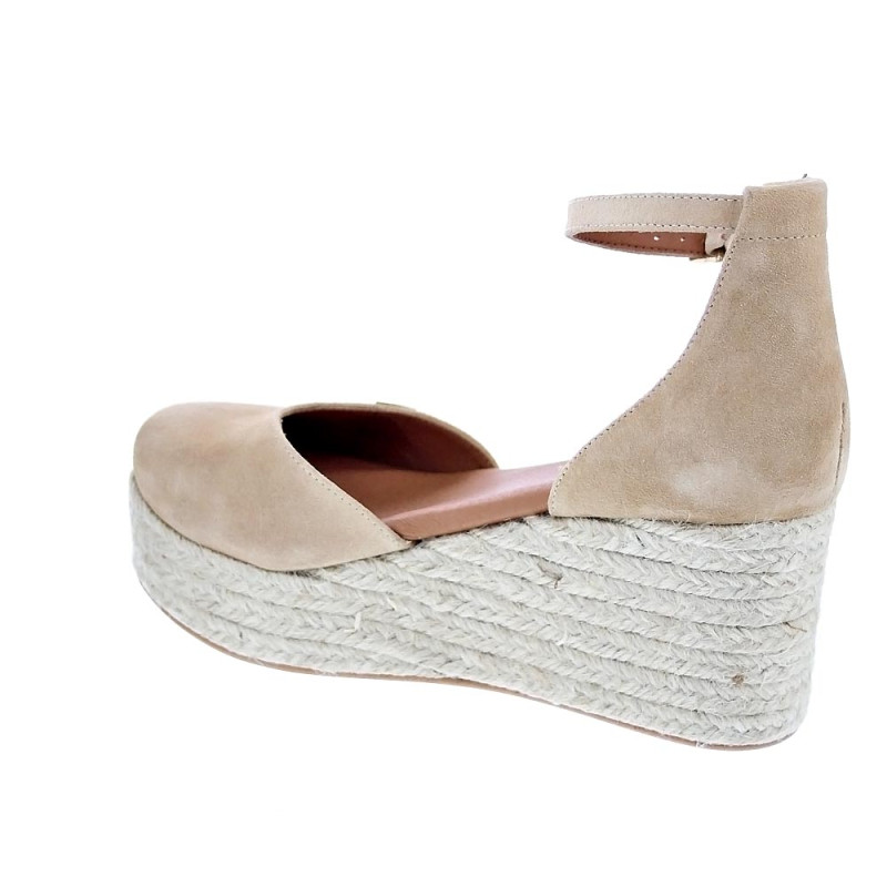 Alpargatas Popa zapatos Mujer modelo Cantalar Beige 