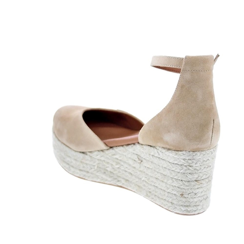 Alpargatas Popa zapatos Mujer modelo Cantalar Beige 