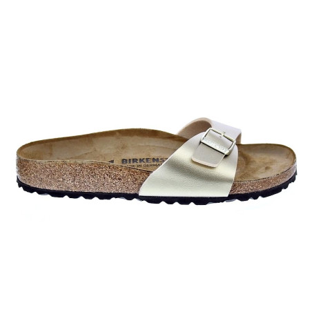 Chanclas Birkenstock zapatos Mujer modelo Madrid Narrow Oro 