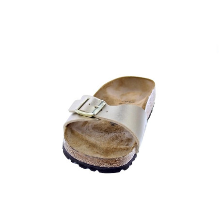 Chanclas Birkenstock zapatos Mujer modelo Madrid Narrow Oro 