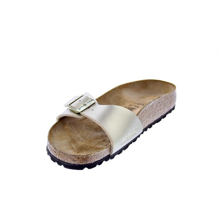 Chanclas Birkenstock zapatos Mujer modelo Madrid Narrow Oro 