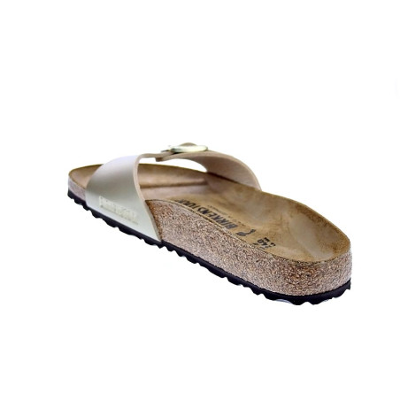 Chanclas Birkenstock zapatos Mujer modelo Madrid Narrow Oro 