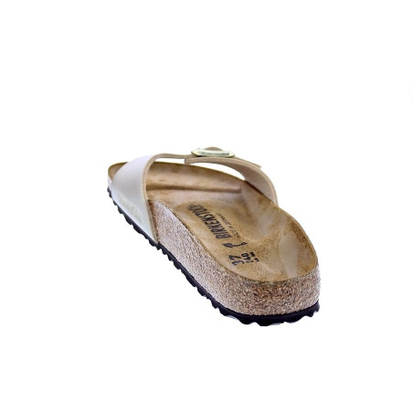 Chanclas Birkenstock zapatos Mujer modelo Madrid Narrow Oro 