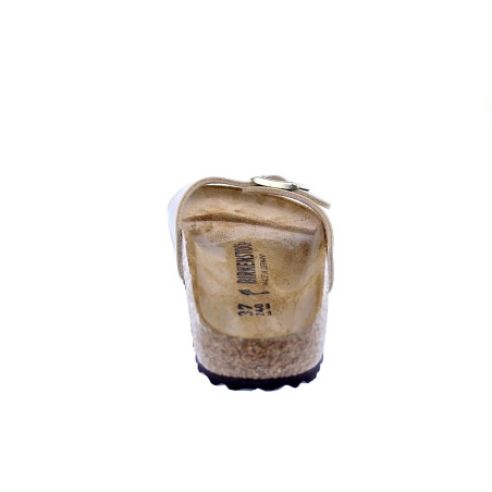 Chanclas Birkenstock zapatos Mujer modelo Madrid Narrow Oro 