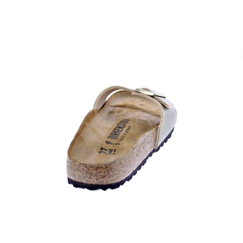 Chanclas Birkenstock zapatos Mujer modelo Madrid Narrow Oro 