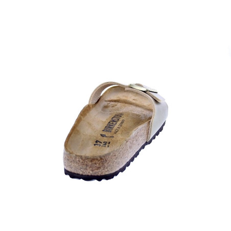 Chanclas Birkenstock zapatos Mujer modelo Madrid Narrow Oro 