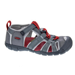 Sandalias Keen zapatos Niño modelo Seacamp II Gris  2