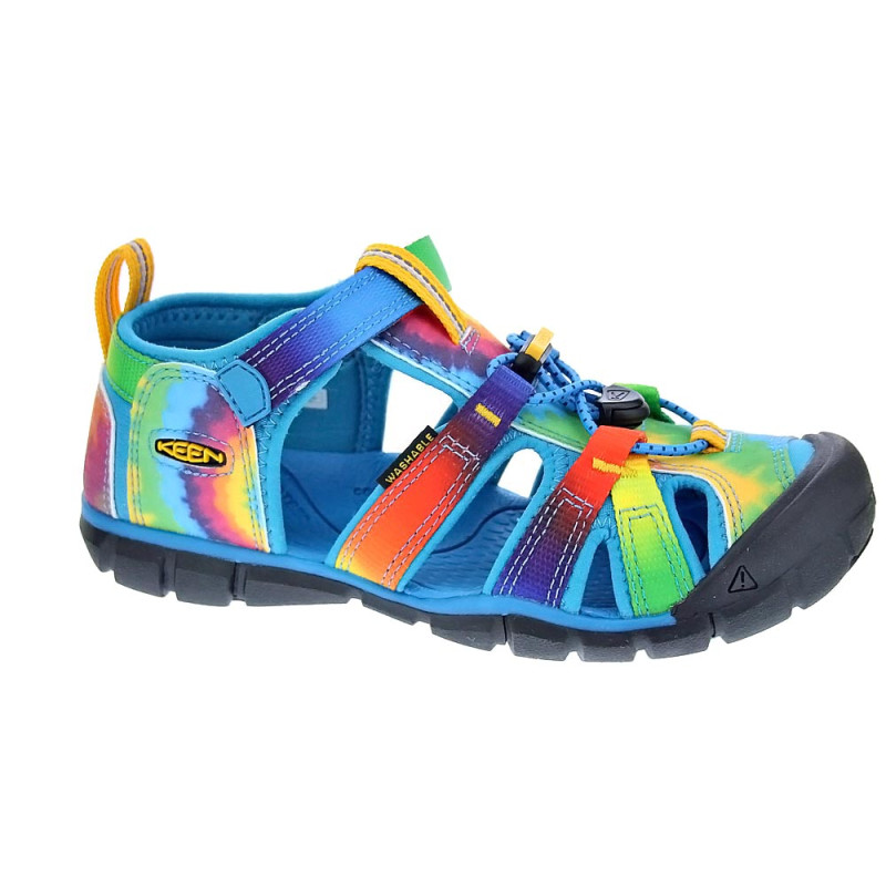 Sandalias Keen zapatos Niño modelo Seacamp II Azul 