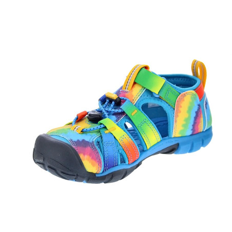 Sandalias Keen zapatos Niño modelo Seacamp II Azul 