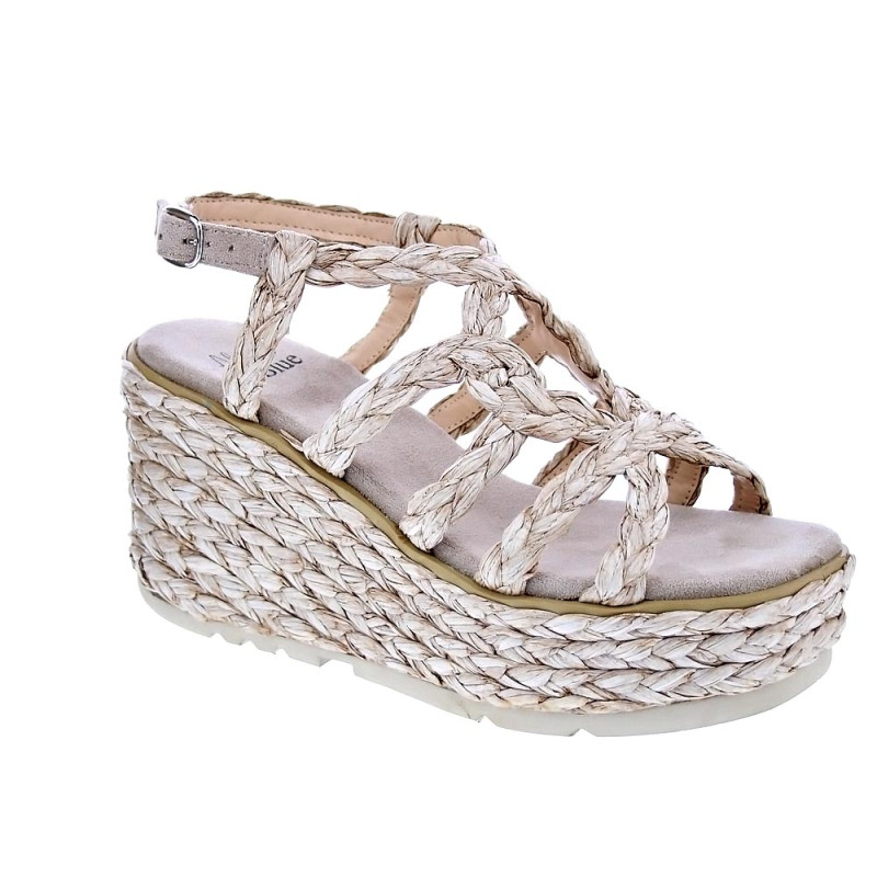 Sandalias Alma en Pena zapatos Mujer modelo V23BL4032 Beige 