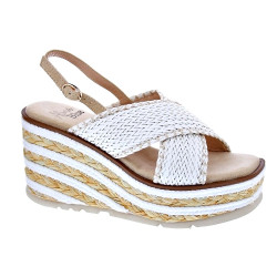 Sandalias Alma en Pena zapatos Mujer modelo V23BL4022 Blanco  2