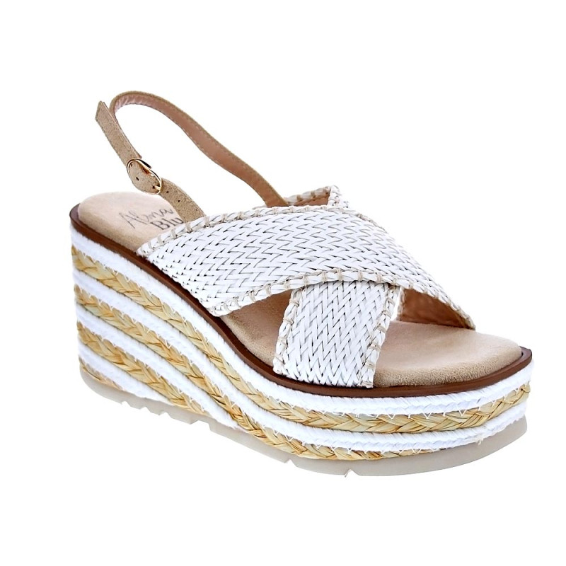 Sandalias Alma en Pena zapatos Mujer modelo V23BL4022 Blanco 