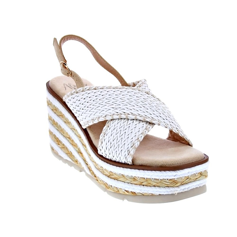 Sandalias Alma en Pena zapatos Mujer modelo V23BL4022 Blanco 