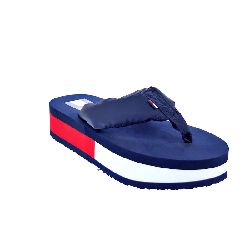Chanclas Tommy Hilfiger zapatos Mujer modelo Beach Sandal Azul 