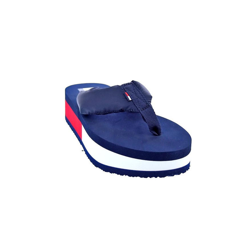 Chanclas Tommy Hilfiger zapatos Mujer modelo Beach Sandal Azul 