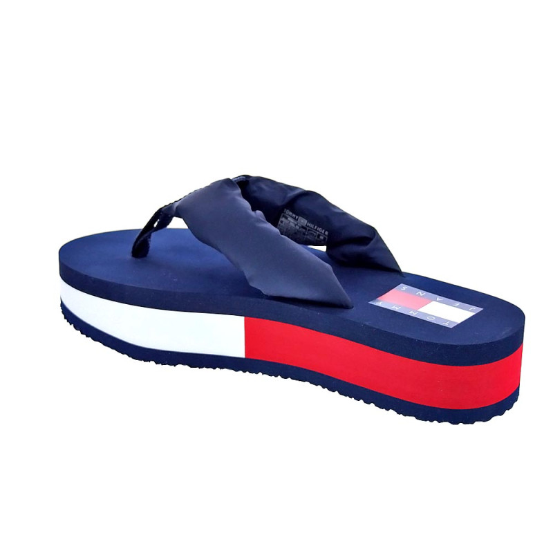 Chanclas Tommy Hilfiger zapatos Mujer modelo Beach Sandal Azul 