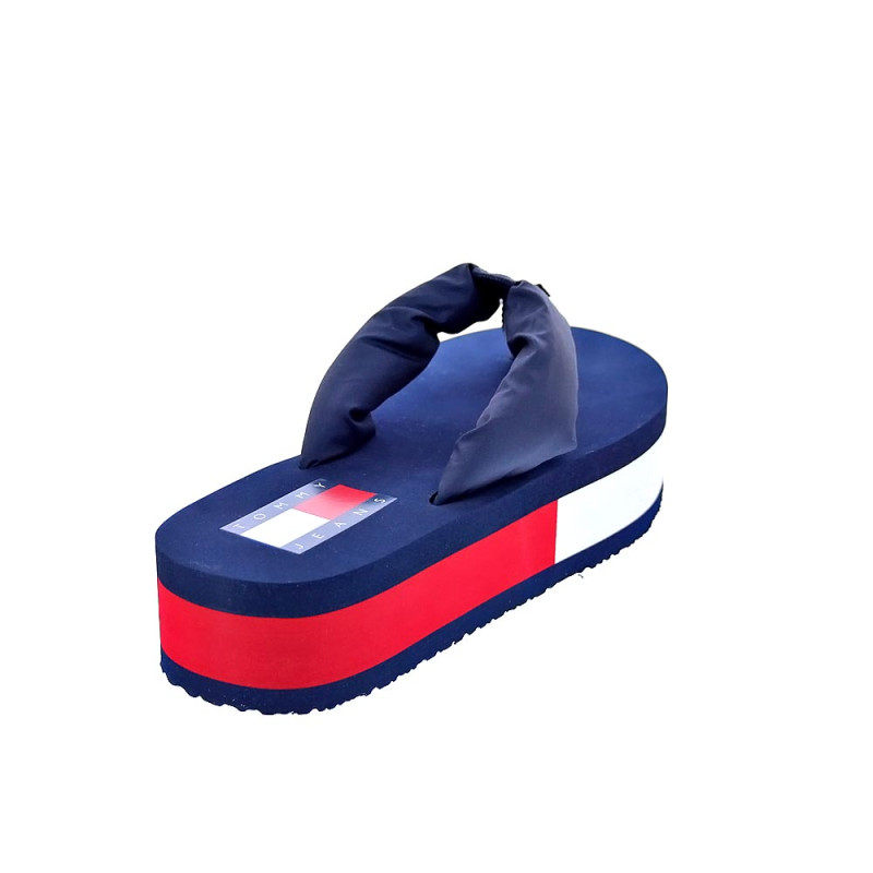 Chanclas Tommy Hilfiger zapatos Mujer modelo Beach Sandal Azul 