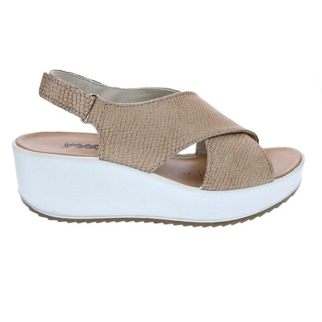 Sandalias Imac zapatos Mujer modelo 357570 Beige 