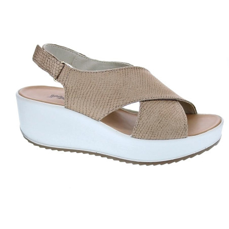 Sandalias Imac zapatos Mujer modelo 357570 Beige 