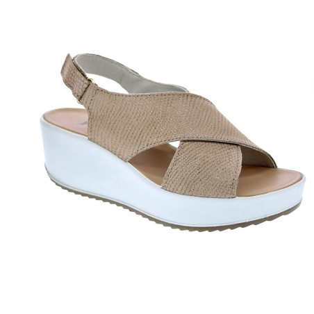 Sandalias Imac zapatos Mujer modelo 357570 Beige 