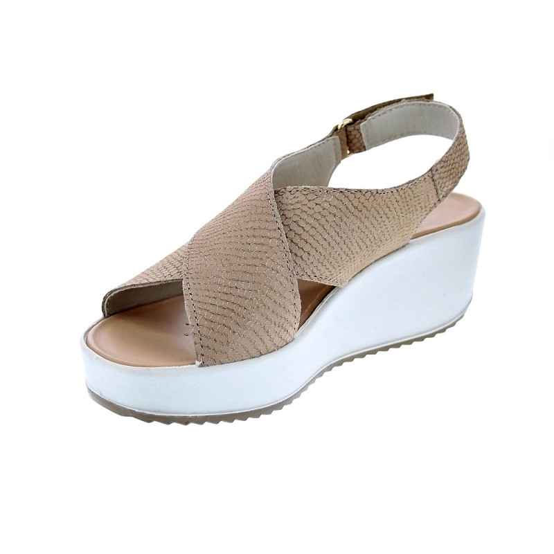 Sandalias Imac zapatos Mujer modelo 357570 Beige 