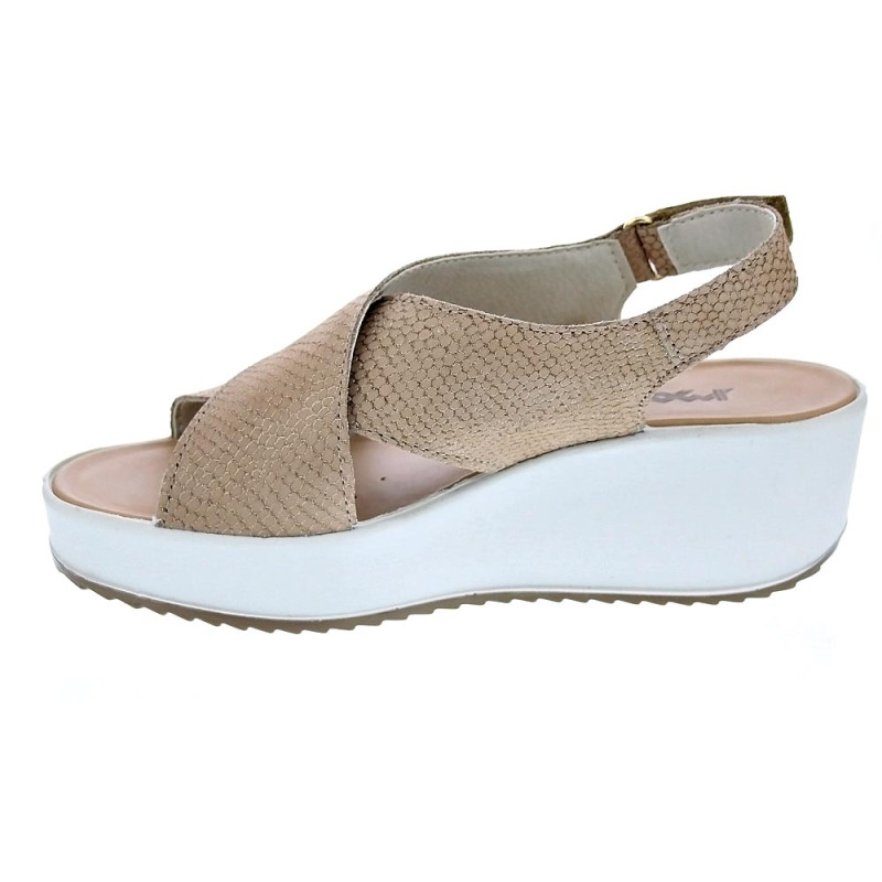 Sandalias Imac zapatos Mujer modelo 357570 Beige 