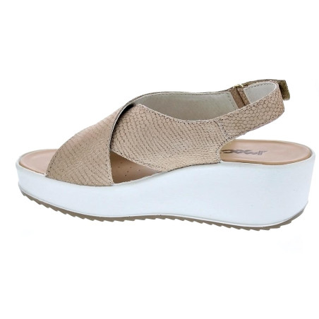 Sandalias Imac zapatos Mujer modelo 357570 Beige 