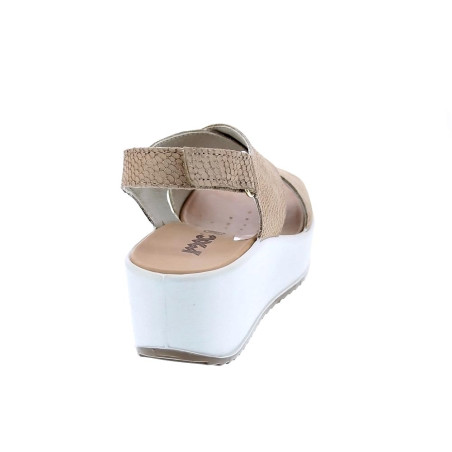 Sandalias Imac zapatos Mujer modelo 357570 Beige 