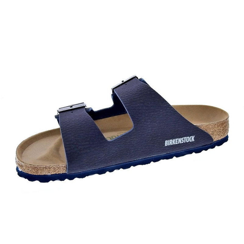 Sandalias Birkenstock zapatos Hombre modelo Arizona Azul 