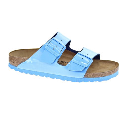 Sandalias Birkenstock zapatos Mujer modelo Arizona Celeste Azul  2