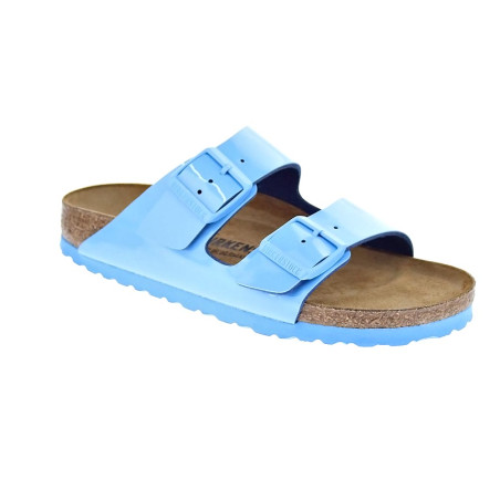 Sandalias Birkenstock zapatos Mujer modelo Arizona Celeste Azul 
