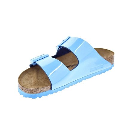 Sandalias Birkenstock zapatos Mujer modelo Arizona Celeste Azul 
