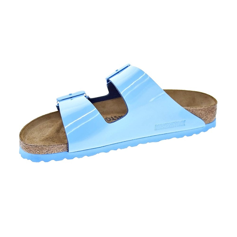 Sandalias Birkenstock zapatos Mujer modelo Arizona Celeste Azul 