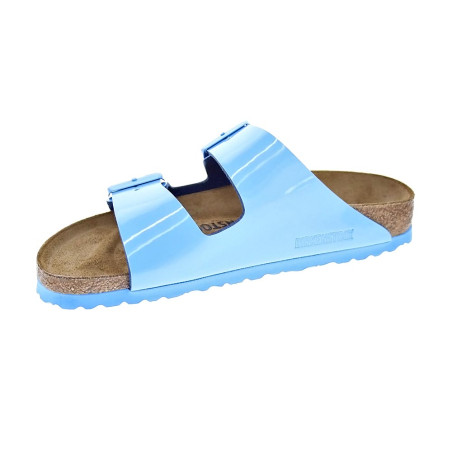Sandalias Birkenstock zapatos Mujer modelo Arizona Celeste Azul 