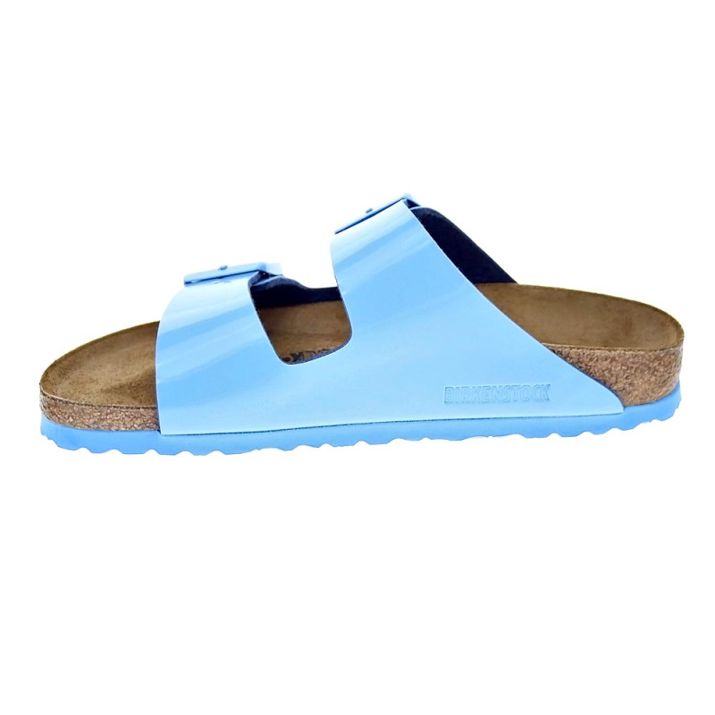 Sandalias Birkenstock zapatos Mujer modelo Arizona Celeste Azul 