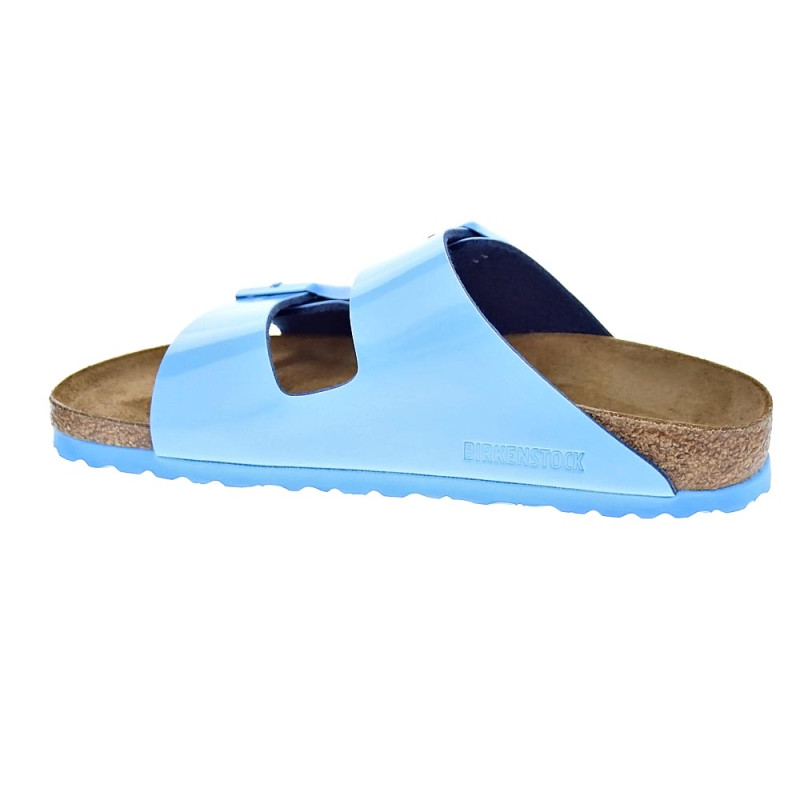 Sandalias Birkenstock zapatos Mujer modelo Arizona Celeste Azul 