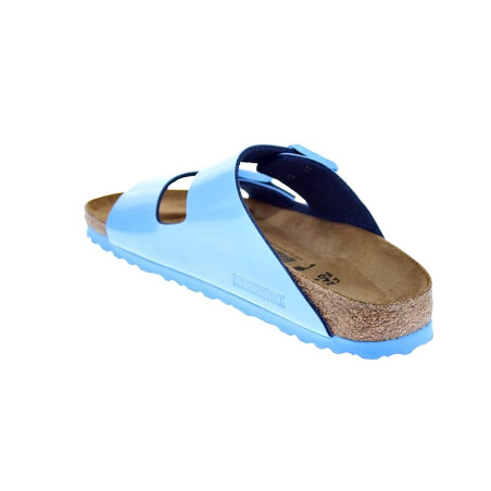 Sandalias Birkenstock zapatos Mujer modelo Arizona Celeste Azul 