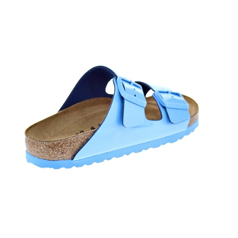 Sandalias Birkenstock zapatos Mujer modelo Arizona Celeste Azul 