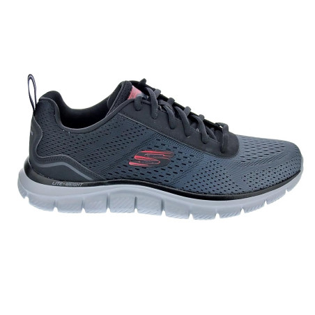 Zapatillas Skechers zapatos Hombre modelo Track Ripkent Negro Cordón