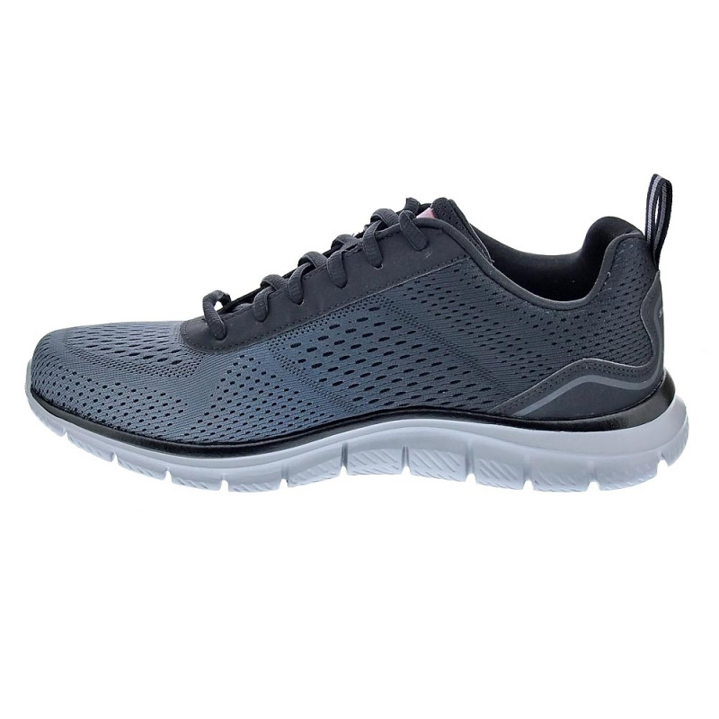 Zapatillas Skechers zapatos Hombre modelo Track Ripkent Negro Cordón
