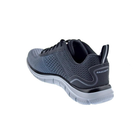 Zapatillas Skechers zapatos Hombre modelo Track Ripkent Negro Cordón